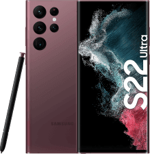 Samsung Galaxy S22 Ultra 5G, 256 GT, Punainen