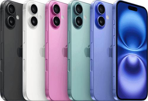 Tuotekuva tuotteelle Apple iPhone 16, 128 GT, Vihreä