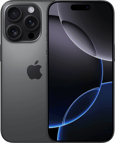 Tuotekuva tuotteelle Apple iPhone 16 Pro, 128 GT, Musta