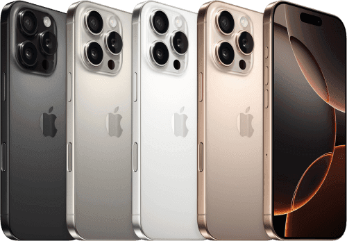 Tuotekuva tuotteelle Apple iPhone 16 Pro, 128 GT, Valkoinen