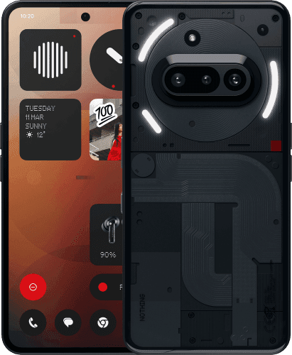 Tuotekuva tuotteelle Nothing Phone (3a), 128 GT, Musta