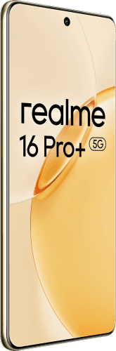 Tuotekuva tuotteelle REALME 16 Pro+, 256 GT, Kulta