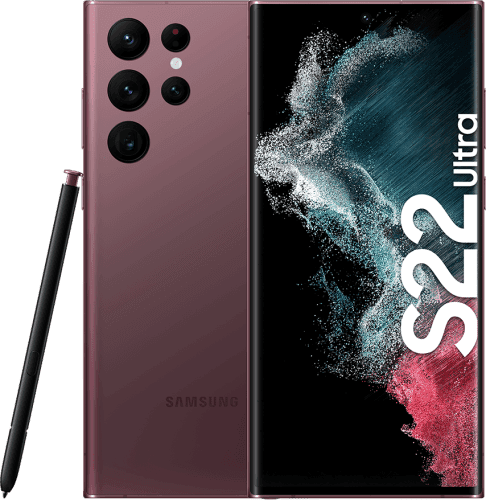 Tuotekuva tuotteelle Samsung Galaxy S22 Ultra 5G, 256 GT, Viininpunainen