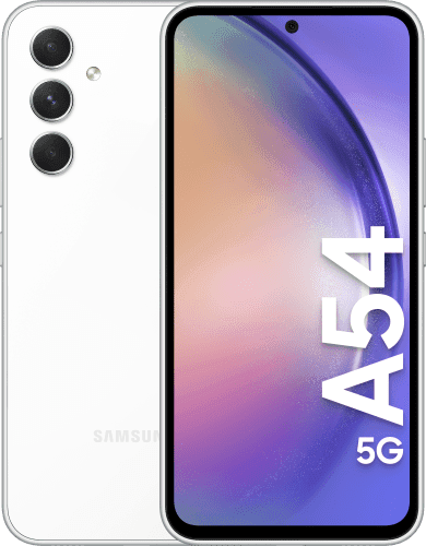 Tuotekuva tuotteelle Samsung Galaxy A54, 128 GT, Valkoinen