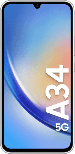 Tuotekuva tuotteelle Samsung Galaxy A34, 128 GT, Hopea