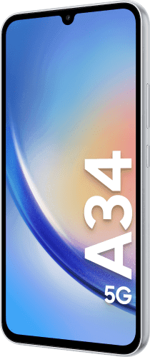 Tuotekuva tuotteelle Samsung Galaxy A34, 128 GT, Hopea