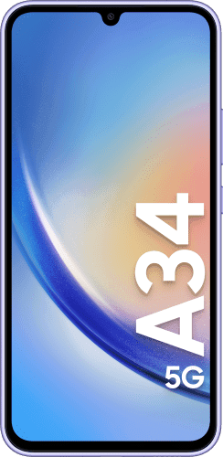 Tuotekuva tuotteelle Samsung Galaxy A34, 128 GT, Violetti