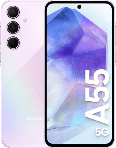 Tuotekuva tuotteelle Samsung Galaxy A55, 128 GT, Violetti