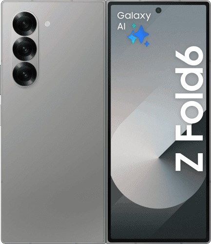 Tuotekuva tuotteelle Samsung Galaxy Z Fold6, 256 GT, Hopea