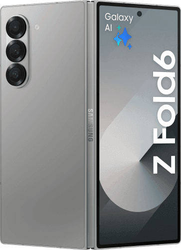 Tuotekuva tuotteelle Samsung Galaxy Z Fold6, 256 GT, Hopea