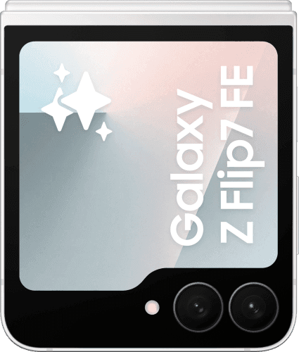 Tuotekuva tuotteelle Samsung Galaxy Z Flip7 FE, 128 GT, Valkoinen