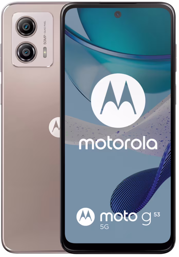 Tuotekuva tuotteelle Motorola Moto G53, 128 GT, Vaaleanpunainen
