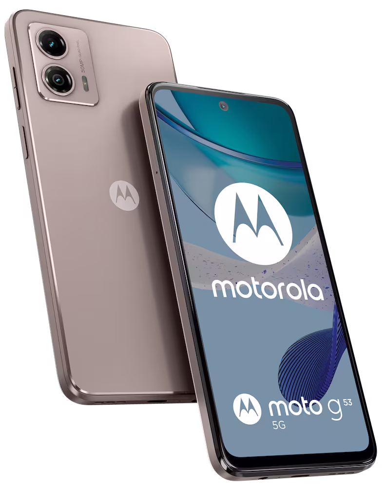 Tuotekuva tuotteelle Motorola Moto G53, 128 GT, Vaaleanpunainen